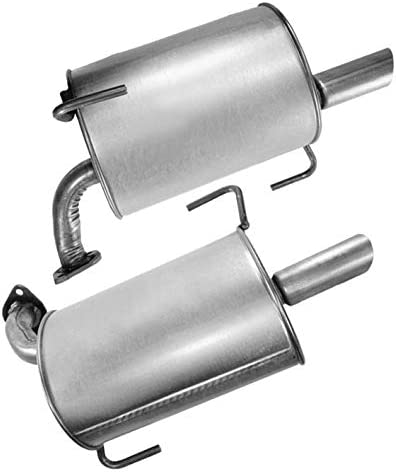 Resonator Pipe Muffler Exhaust System Kit