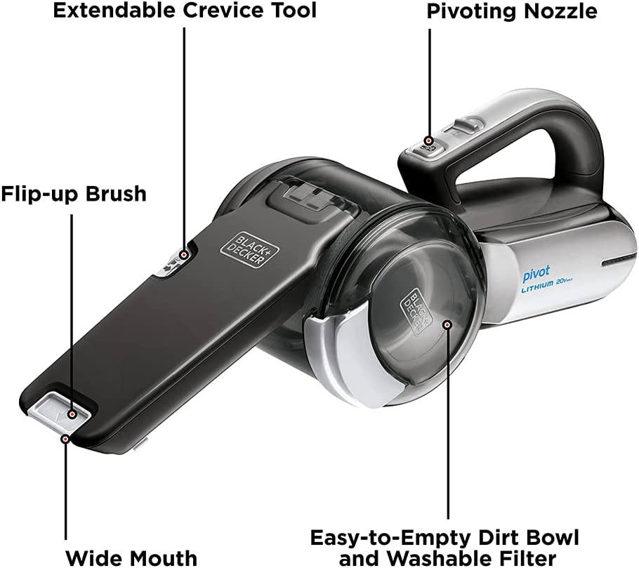 Black+Decker BDH2000PL MAX Cordless Handheld Vacuum