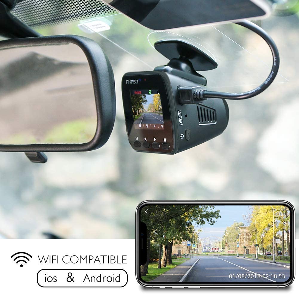 AKASO V1 Dash Cam for Cars