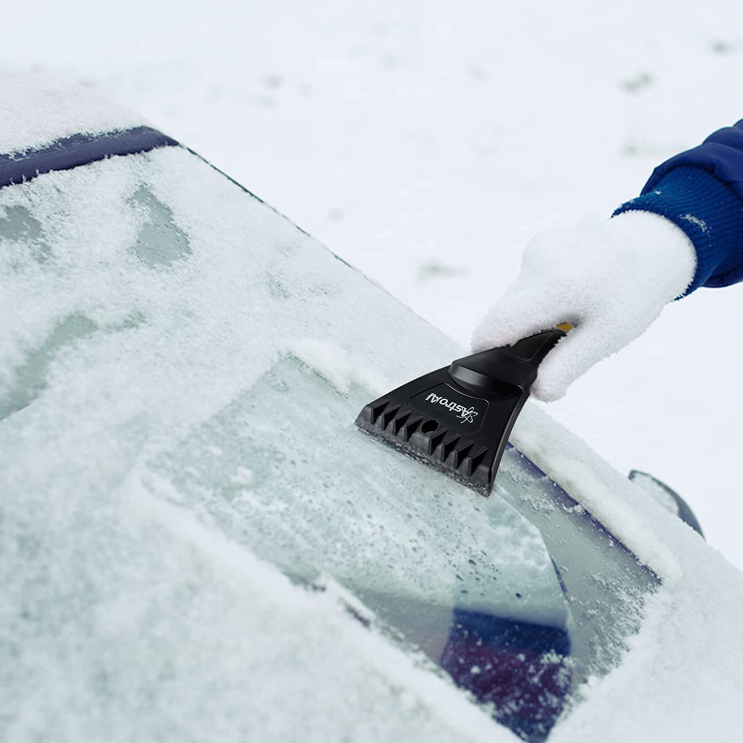 AstroAI Snow Brush and Detachable Ice Scraper