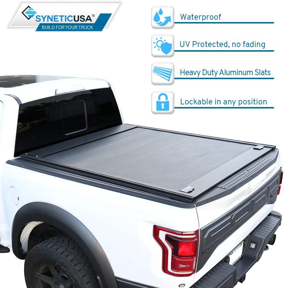 Syneticusa retractable hard tonneau cover