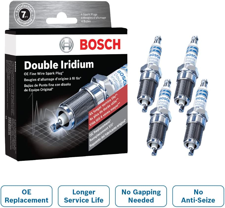 Bosch 9606 Double Iridium OE Replacement Spark Plug
