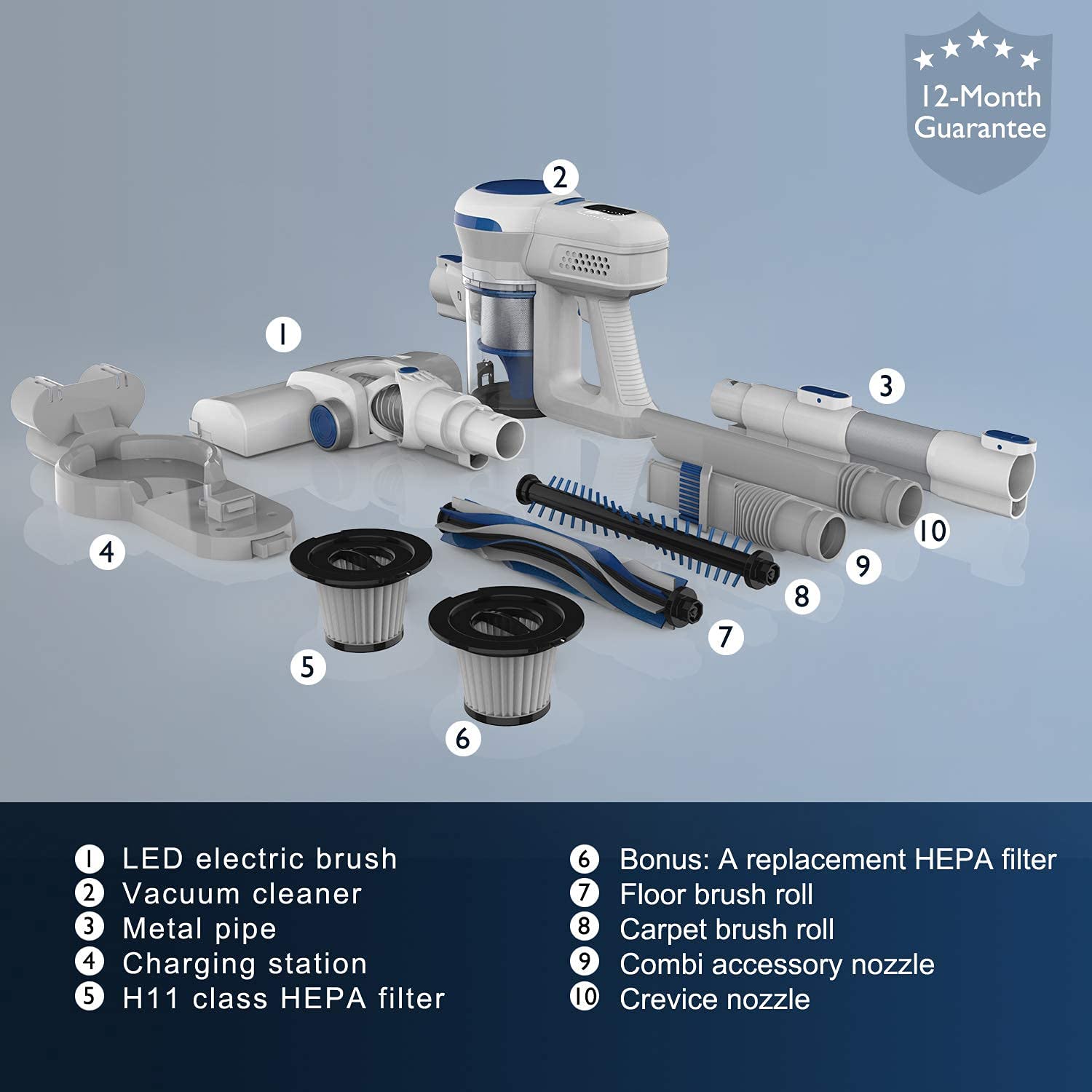 Orfeld Cordless Vacuum