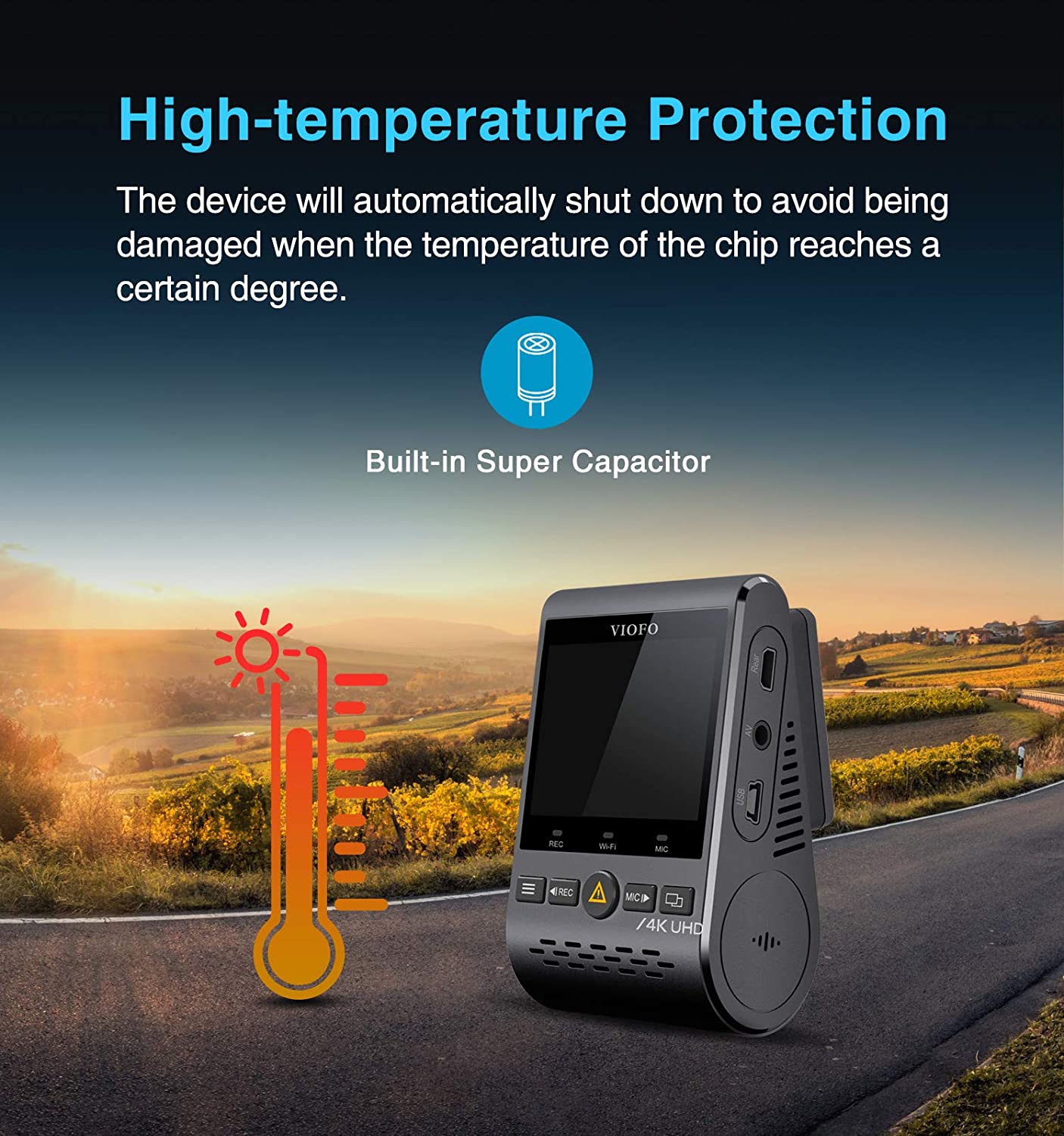 VIOFO A129 Pro Duo 4K Dual Dash Cam