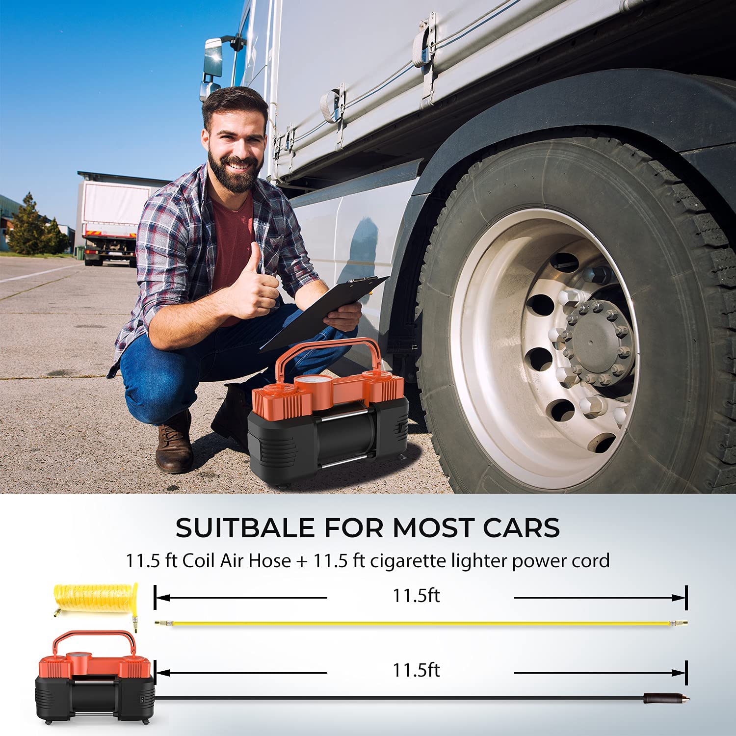 USTAR Portable Air Compressor