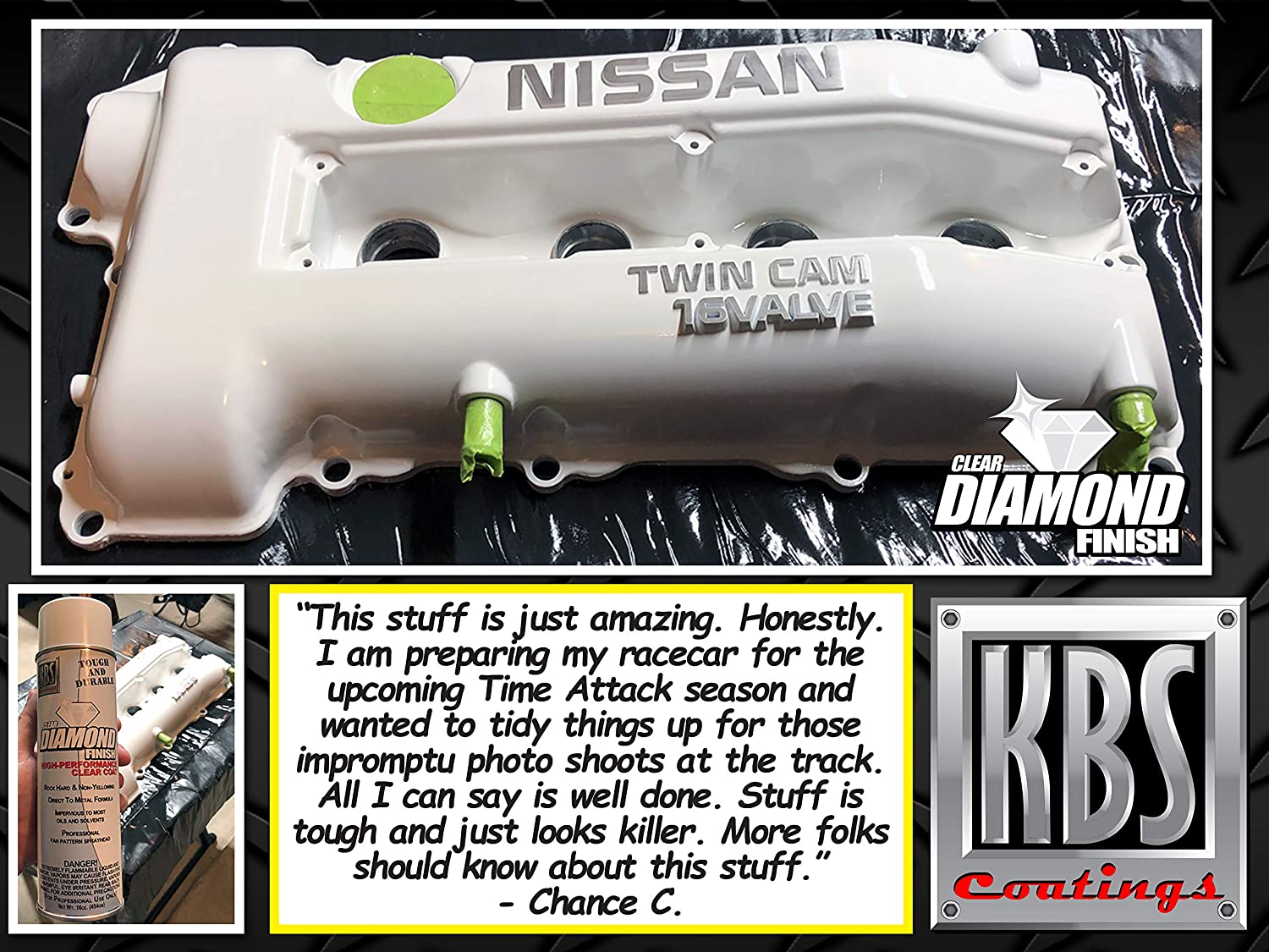 KBS Coatings Diamond Gloss Spray Can