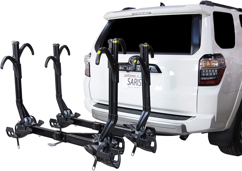 Saris Superclamp EX Bike Hitch Car Rack, Mount 2-4 Bikes