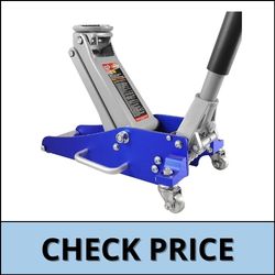 BIG RED T815016L Torin Hydraulic Low Profile Aluminum and Steel Racing Floor Jack