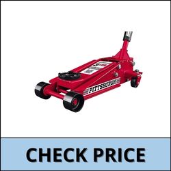 Pittsburgh Automotive 3-Ton Heavy Duty Ultra Low Profile Steel Floor Jack