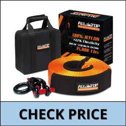 ALL-TOP Nylon Heavy Duty Tow Strap