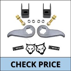 WULF 3″ Adj Front Leveling Lift Kit - Best lift kit for silverado 2500hd