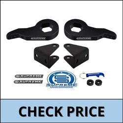 Supreme Suspensions – Front Leveling Kit with Shock Extensions