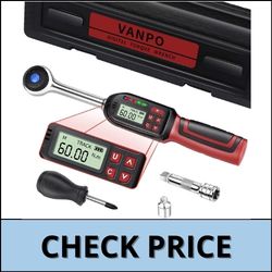 VANPO 3/8-Inch Drive Digital Torque Wrench
