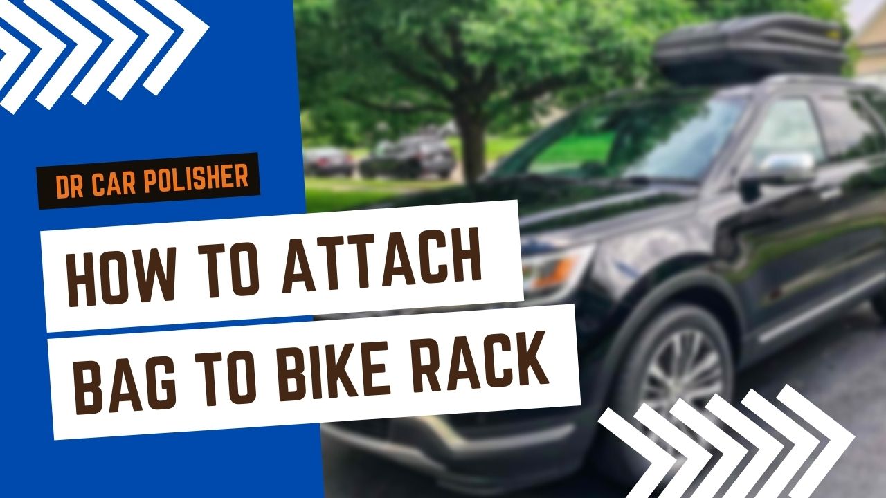 How to attach bag to bike rack