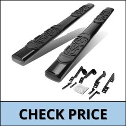 Auto Dynasty 6″ Black Oval Tubing Running Board