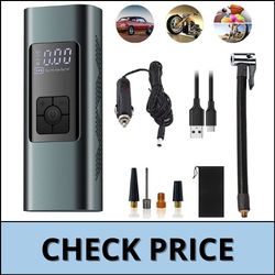 Cordless Tire Inflator Portable Air Compressor