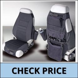 Rugged Ridge 13235.01 Black Fabric Seat Protector