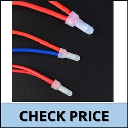 Nilight – 50036R Closed End Crimp Terminal 300 pcs Nylon Wire Connector