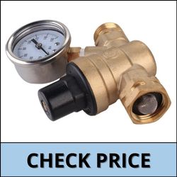 Woodlev Lead-free Brass Adjustable Water Pressure Reducer