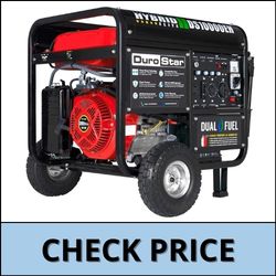 Durostar DS10000EH Dual Fuel Portable Generator