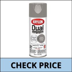 Krylon KO8107 Dual Superbond Paint and Primer Gloss Black