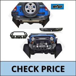 EAG 07-18 Jeep Wrangler JK Off-Road Front Bumper