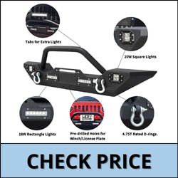 LEDKINGDOMUS Y01-J002-x1e Front Bumper