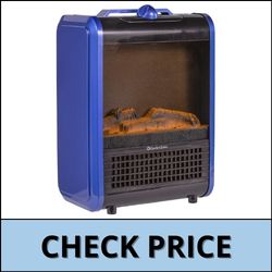 Comfort Zone CZFP1 Portable Fireplace Heater 