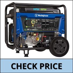 Westinghouse WGen9500DF Dual Fuel Portable Generator