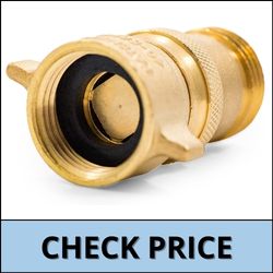 Camco RV Brass Inline Water Pressure Regulator