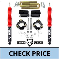 WULF 3″ Lift Kit with Extended Rear Shocks
