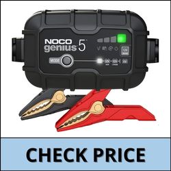 NOCO Genius5 Fully Automatic Battery Charger, Maintainer, and Desulfator