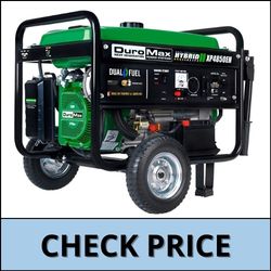 DuroMax XP4850EH Dual Fuel Portable Generator