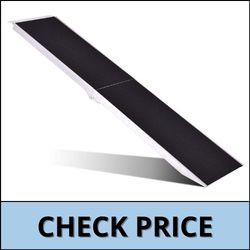 Goplus Pet Ramp Portable Aluminum Ramp