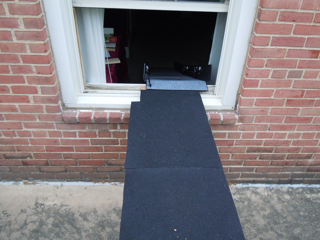 How To Build An Outdoor Dog Ramp Over Stairs?